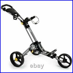 ICart Go 3 Wheel Push Trolley Grey/Black