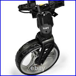 ICart Volta 360 Golf Trolley 3 Wheel Quick Folding Push Cart