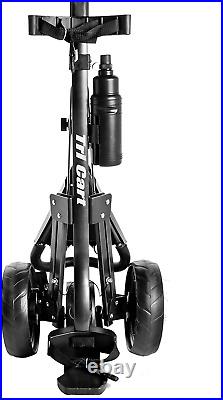Longridge 2019 Golf Tri Cart 3 Wheel Mens Push/Pull Golf Trolley + Free Water