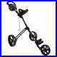 Masters 5 series 3 Wheels Golf Trolley Push Cart Black