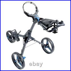 Motocaddy CUBE 3-Wheel Compact Golf Push Cart Trolley Blue NEW! 2023