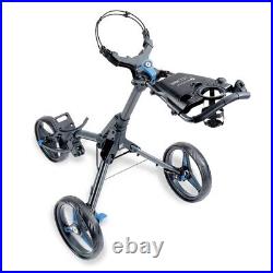 Motocaddy Cube Push Trolley 3 Wheels Compact Cart Blue