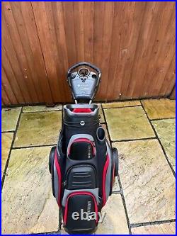 Motocaddy Cube Push Trolley and Pro-Series Cart Bag Excellent Condition