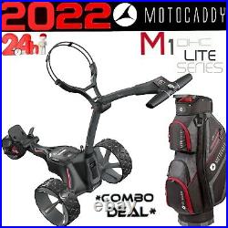 Motocaddy M1 Dhc 2022 New Electric Golf Trolley Lithium & Lite Series Cart Bag