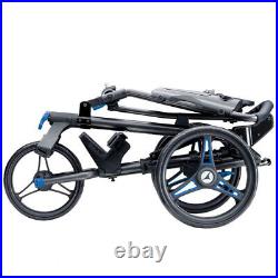 Motocaddy P1 Golf Trolley 3 Wheel Lightweight One Step Folding Push Pull Cart