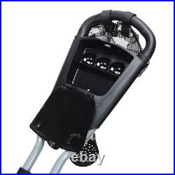 New Golf Bag Cart EVA Non Slip Grip Metal Rivet Reinforcement Collapsible 3Wheel