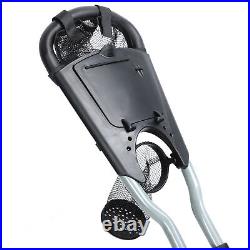 New Golf Bag Cart EVA Non Slip Grip Metal Rivet Reinforcement Collapsible 3Wheel