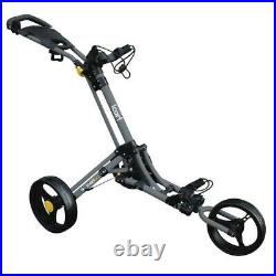 New iCart Go 3 Wheel Golf Trolley Grey/Black