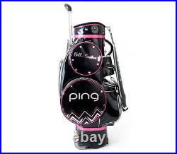 Ping 2020 Arizona WB Women's Wheeled Caddy Bag 8.5in 5Way 11lbs Free EMS / Black