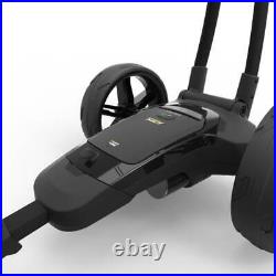 PowaKaddy FX1 Black Electric Golf Trolley 18 Hole Lithium +FREE CART BAG