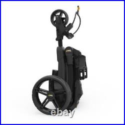 PowaKaddy FX1 Black Electric Golf Trolley Extended Lithium +FREE CART BAG