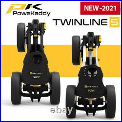 PowaKaddy Twinline 5 Lite Golf Push Cart Trolley NEW! 2021 BOTH COLOURS
