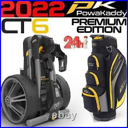 Powakaddy Ct6 Ultra Compact Electric Golf Trolley Premium Edition Cart Bag Deal
