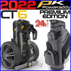 Powakaddy Ct6 Ultra Compact Electric Golf Trolley Premium Edition Cart Bag Deal