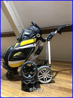 Powakaddy FW3i, All weather Bag And winter wheels. Battery Is A 36 Hole Lithium
