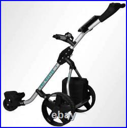 Promaster Plus Deluxe Electric Golf Trolley Digital 36 Hole Battery Charger Cart