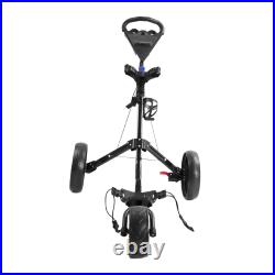 Push Pull Golf Cart Lightweight Professional Folding Golf Walking Pull Cart