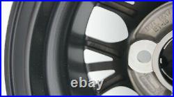 Set of 4 Golf Cart Diesel 12 inch Matte Black Wheel With 34 Offset