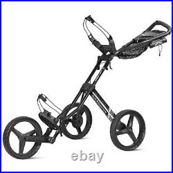 Sun Mountain Golf Trolley SpeedCart GX 3 Wheel Easy Fold Push Cart Black