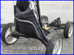 Sun Mountain Micro Cart 4-Wheel Collapsible Golf Bag Trolley