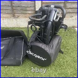 Superb Clicgear Model 3.5+ Trolley, Wheel Cover & Carry Bag