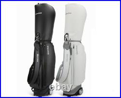 TaylorMade 2020 Women's Wheeled Caddie Bag 8.0in 5-Way 8.5 lbs PU Free EMS Black