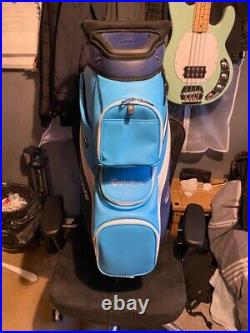 TaylorMade Deluxe Cart Bag in Blue