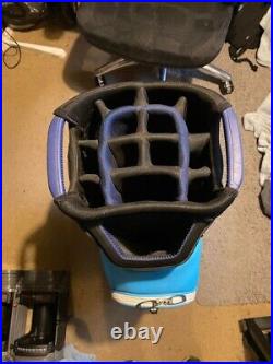 TaylorMade Deluxe Cart Bag in Blue