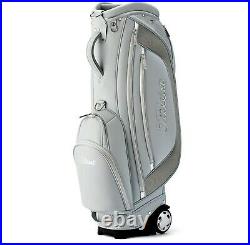 Titleist 2020 Women's Urban Wheeled Golf Caddie Cart Bag 9inch 5Way Light Gray