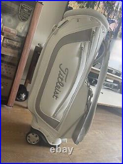 Titleist 5 Division Tour Trolley Cart Golf Club Bag on Wheels ex-demo