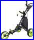 Vilineke OneClick Golf Push Cart 3 Wheels Quick Fold and Light Trolley-Green