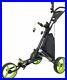 Vilineke OneClick Golf Push Cart 3 Wheels Quick Fold and Light Trolley- Green