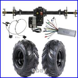 Wheels 760mm Rear Axle 48V 1000W Electric Differential Motor For Golf Cart ATV