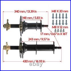 Wheels 760mm Rear Axle 48V 1000W Electric Differential Motor For Golf Cart ATV